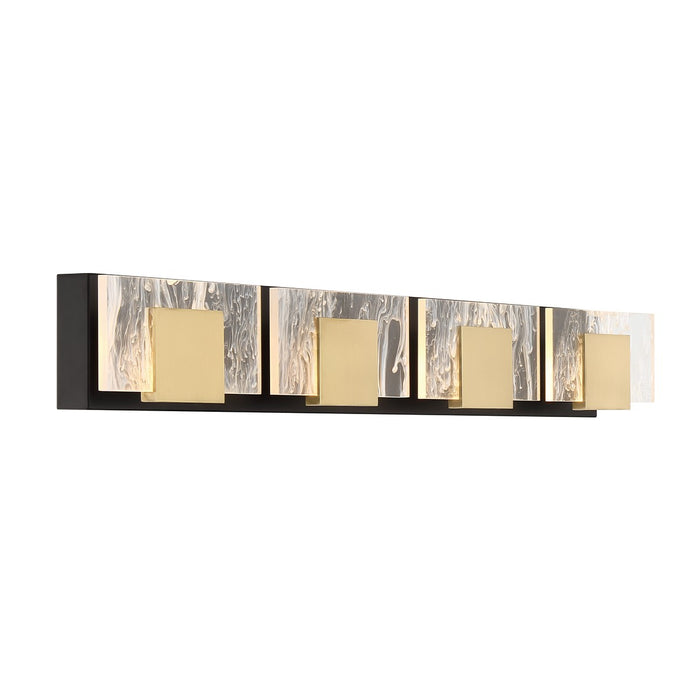 Eurofase - 45347-016 - LED Vanity - Kasha - Black and Brass