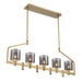 Eurofase - 45652-011 - Five Light Chandelier - Decato - Brushed Gold