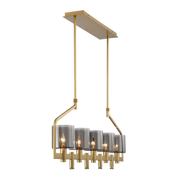 Eurofase - 45652-011 - Five Light Chandelier - Decato - Brushed Gold