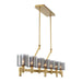 Eurofase - 45653-018 - Seven Light Chandelier - Decato - Brushed Gold