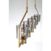 Eurofase - 45653-018 - Seven Light Chandelier - Decato - Brushed Gold