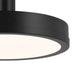 Kichler - 52589BK - LED Semi Flush Mount - Riu - Black