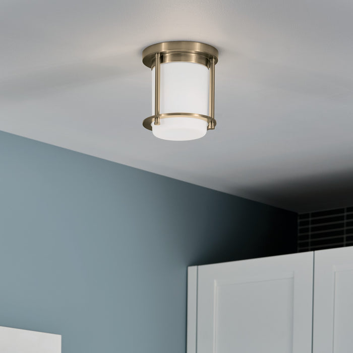 Kichler - 52596CPZ - One Light Flush Mount - Brit - Champagne Bronze