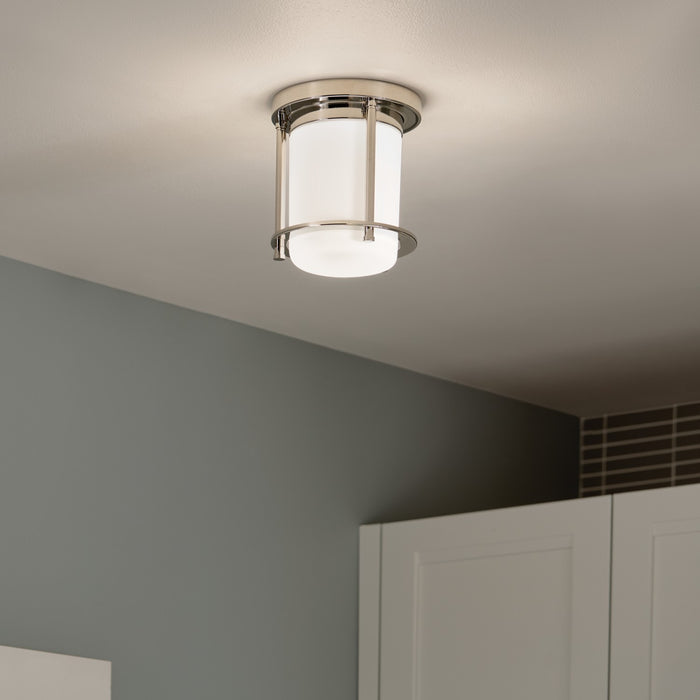 Kichler - 52596PN - One Light Flush Mount - Brit - Polished Nickel