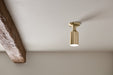 Kichler - 52598CPZ - One Light Semi Flush Mount - Sisu - Champagne Bronze