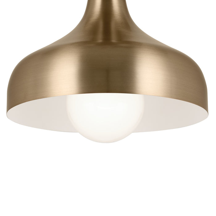 Kichler - 52599CPZ - One Light Semi Flush Mount - Sisu - Champagne Bronze