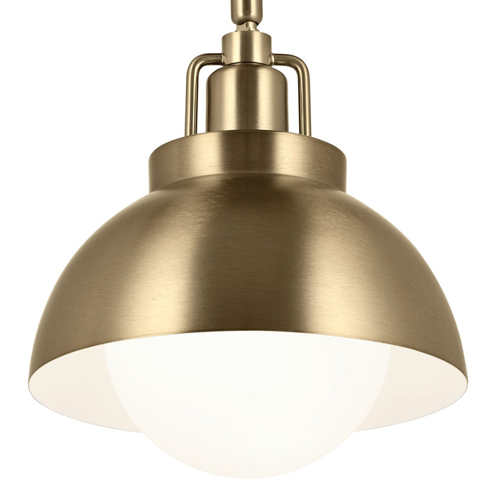 Kichler - 52601CPZ - One Light Semi Flush Mount - Niva - Champagne Bronze