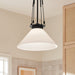 Kichler - 52581BK - One Light Pendant - Albers - Black