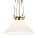 Kichler - 52581CPZ - One Light Pendant - Albers - Champagne Bronze