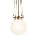 Kichler - 52582CPZ - One Light Pendant - Albers - Champagne Bronze