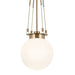 Kichler - 52582CPZ - One Light Pendant - Albers - Champagne Bronze