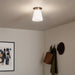 Kichler - 52585CPZ - One Light Flush Mount - Albers - Champagne Bronze