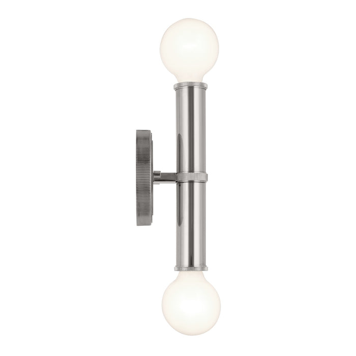 Kichler - 55159PN - Two Light Wall Sconce - Torche - Polished Nickel