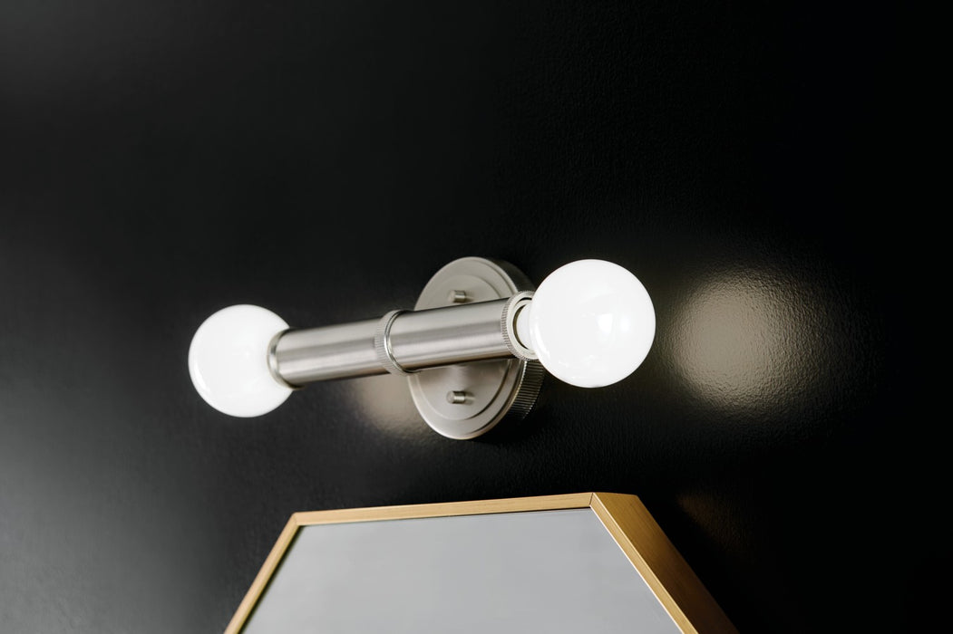 Kichler - 55159NI - Two Light Wall Sconce - Torche - Brushed Nickel