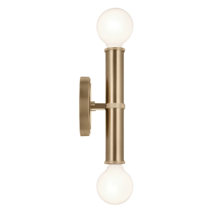 Kichler - 55159CPZ - Two Light Wall Sconce - Torche - Champagne Bronze