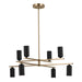 Kichler - 52532CPZBK - LED Chandelier - Gala - Champagne Bronze