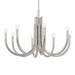 Kichler - 52550PN - Eight Light Chandelier - Odensa - Polished Nickel