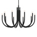 Kichler - 52551BK - Ten Light Chandelier - Odensa - Black