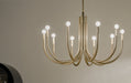 Kichler - 52551CPZ - Ten Light Chandelier - Odensa - Champagne Bronze