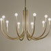 Kichler - 52551CPZ - Ten Light Chandelier - Odensa - Champagne Bronze