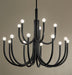 Kichler - 52552BK - 15 Light Chandelier - Odensa - Black