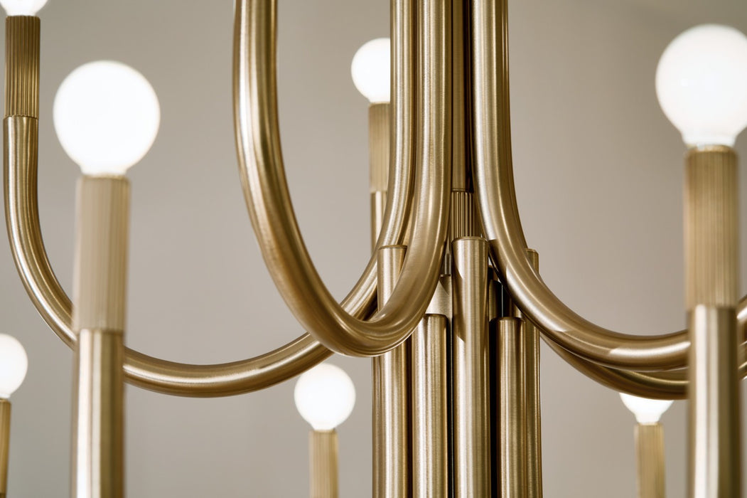 Kichler - 52552CPZ - 15 Light Chandelier - Odensa - Champagne Bronze