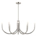 Kichler - 52553PN - Eight Light Chandelier - Odensa - Polished Nickel