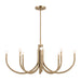 Kichler - 52553CPZ - Eight Light Chandelier - Odensa - Champagne Bronze