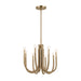 Kichler - 52553CPZ - Eight Light Chandelier - Odensa - Champagne Bronze