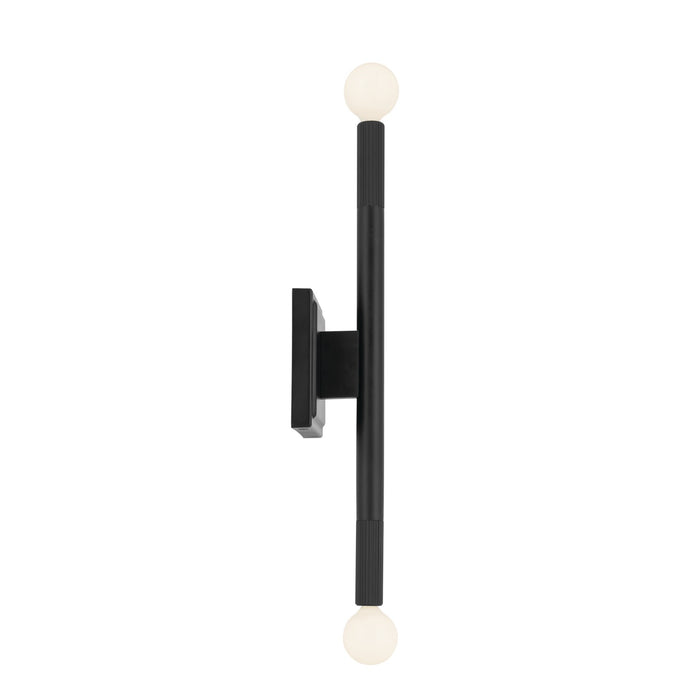 Kichler - 52556BK - Two Light Wall Sconce - Odensa - Black