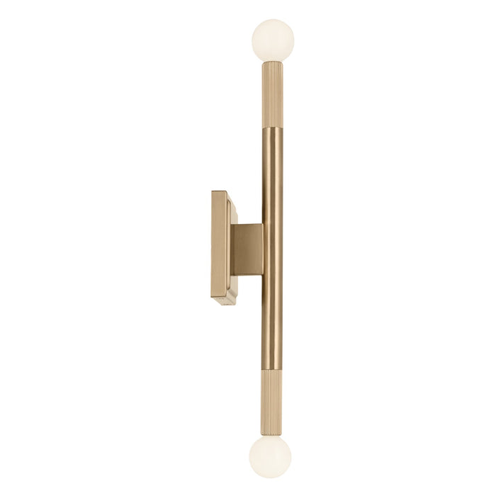 Kichler - 52556CPZ - Two Light Wall Sconce - Odensa - Champagne Bronze