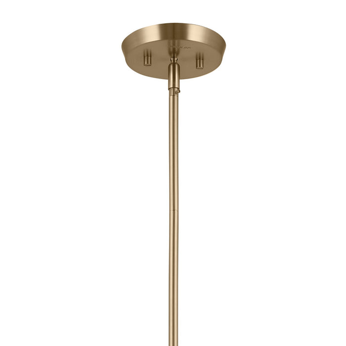 Kichler - 52558CPZBK - Five Light Chandelier/Semi Flush - Arcus - Champagne Bronze