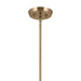 Kichler - 52558CPZWH - Five Light Chandelier/Semi Flush - Arcus - Champagne Bronze