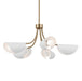 Kichler - 52558CPZWH - Five Light Chandelier/Semi Flush - Arcus - Champagne Bronze