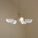 Kichler - 52558CPZWH - Five Light Chandelier/Semi Flush - Arcus - Champagne Bronze