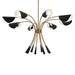 Kichler - 52560CPZBK - Eight Light Chandelier - Arcus - Champagne Bronze