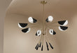 Kichler - 52560CPZBK - Eight Light Chandelier - Arcus - Champagne Bronze