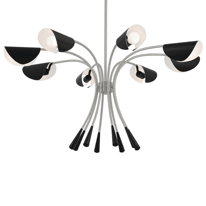 Kichler - 52560SN - Eight Light Chandelier - Arcus - Satin Nickel