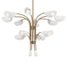 Kichler - 52561CPZWH - 12 Light Chandelier - Arcus - Champagne Bronze