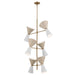 Kichler - 52568CPZGRG - 12 Light Foyer Chandelier - Phix - Champagne Bronze