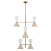 Kichler - 52568CPZGRG - 12 Light Foyer Chandelier - Phix - Champagne Bronze