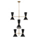 Kichler - 52568CPZBK - 12 Light Foyer Chandelier - Phix - Champagne Bronze