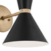 Kichler - 52570CPZBK - Two Light Wall Sconce - Phix - Champagne Bronze