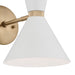 Kichler - 52570CPZWH - Two Light Wall Sconce - Phix - Champagne Bronze