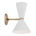 Kichler - 52570CPZWH - Two Light Wall Sconce - Phix - Champagne Bronze