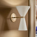 Kichler - 52570CPZWH - Two Light Wall Sconce - Phix - Champagne Bronze