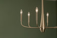 Kichler - 52525CPZ - Six Light Chandelier - Deela - Champagne Bronze