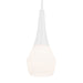 Kichler - 52529WH - One Light Pendant - Deela - White