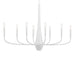 Kichler - 52528WH - Eight Light Chandelier - Deela - White