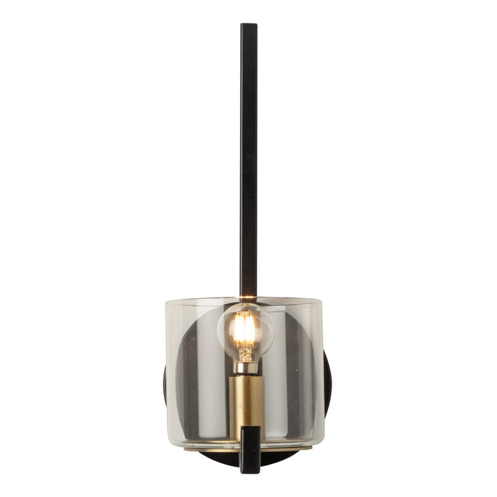 Artcraft - AC11820BB - One Light Wall Sconce - Salinas - Black and Brass